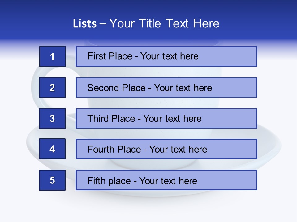 Cup Dishware Mug PowerPoint Template