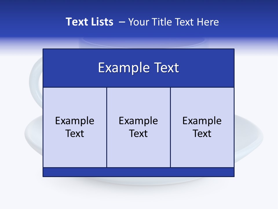 Cup Dishware Mug PowerPoint Template