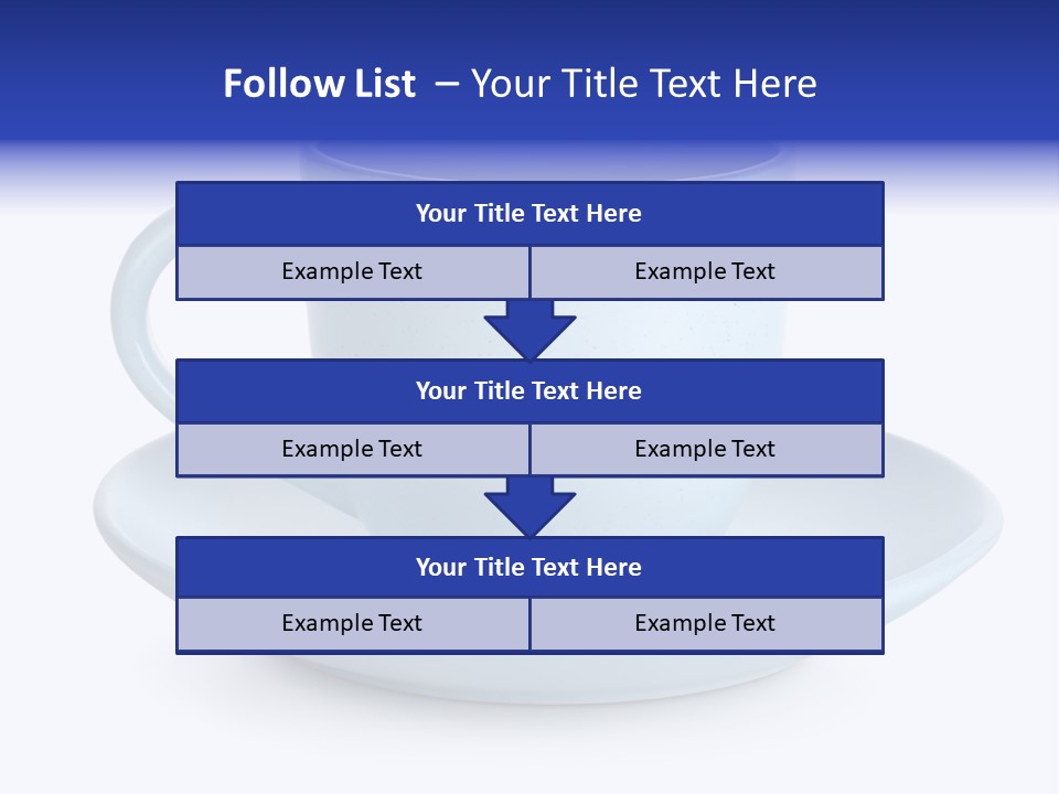 Cup Dishware Mug PowerPoint Template