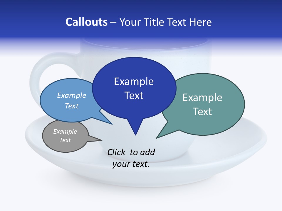 Cup Dishware Mug PowerPoint Template