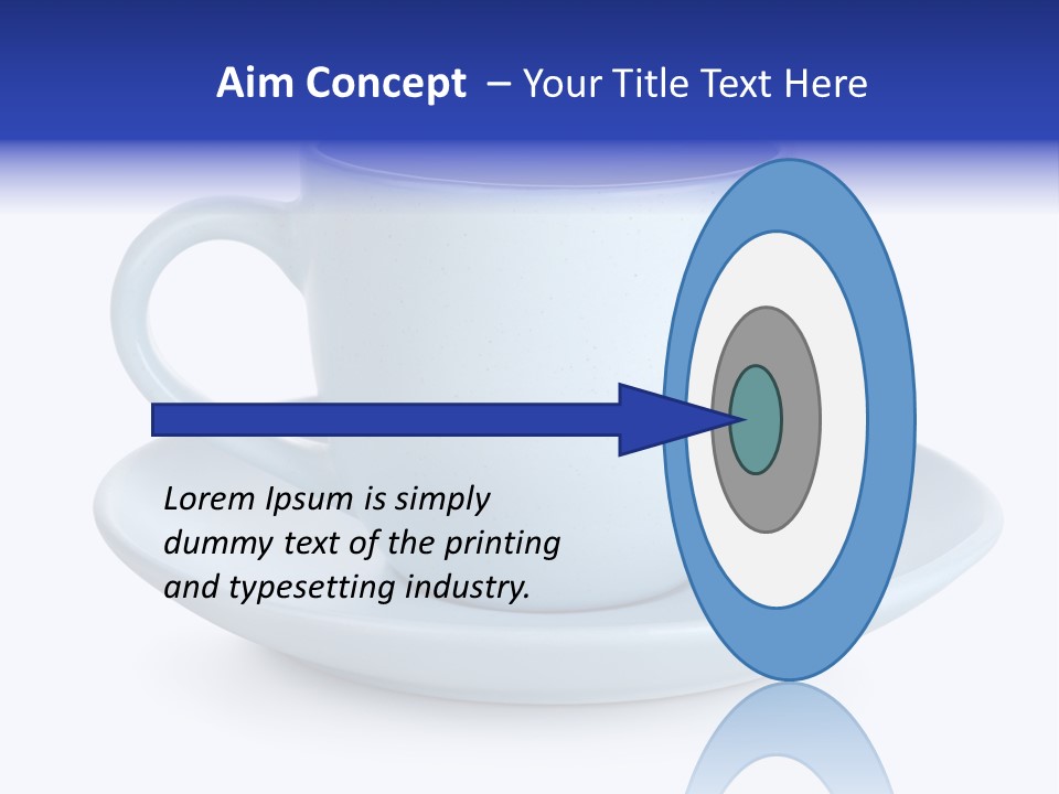 Cup Dishware Mug PowerPoint Template