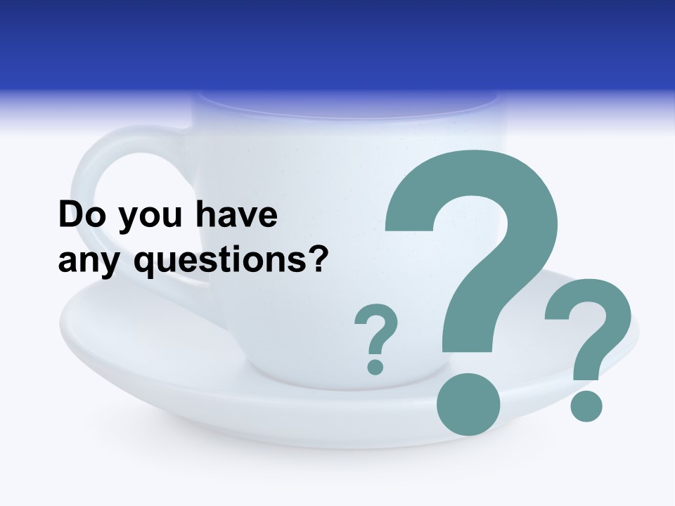 Cup Dishware Mug PowerPoint Template