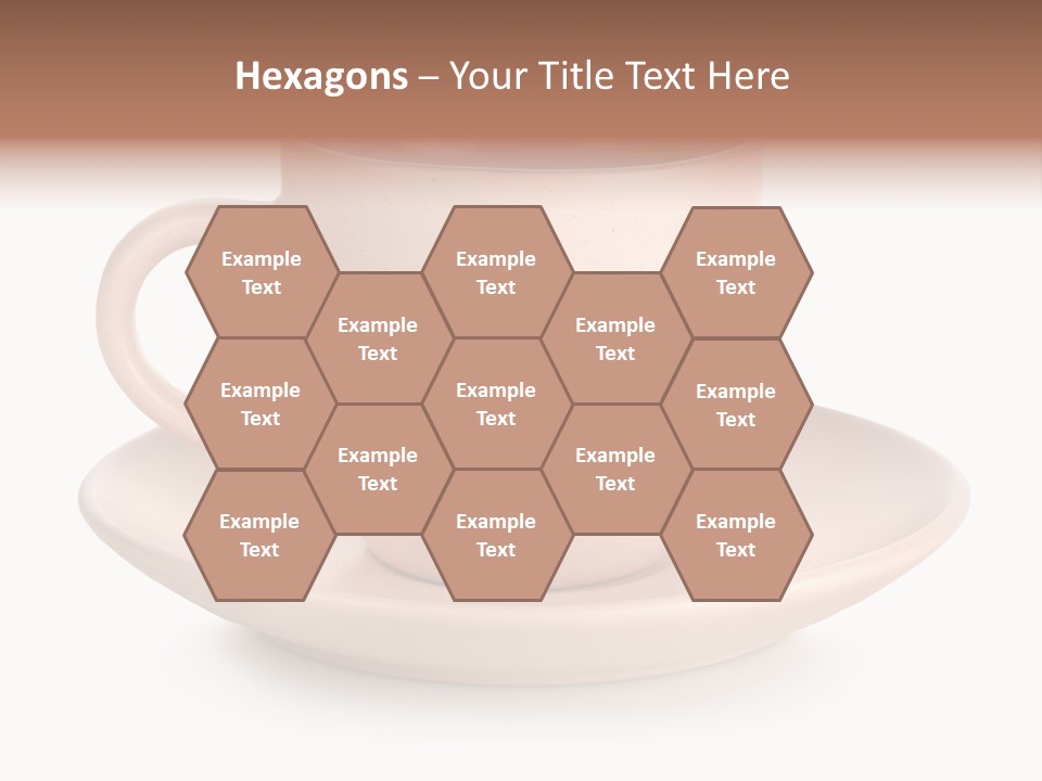 Isolated Pink Household Object PowerPoint Template