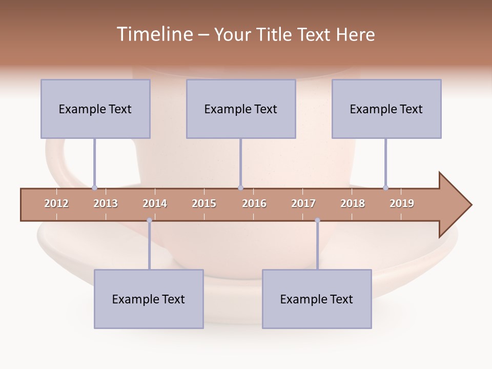 Isolated Pink Household Object PowerPoint Template