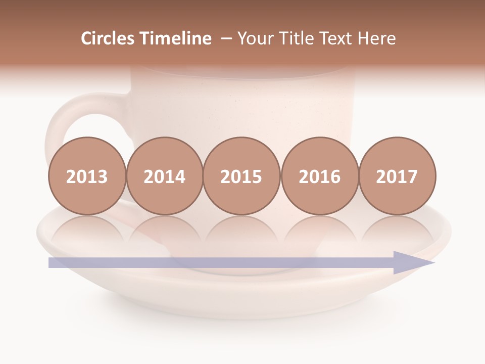 Isolated Pink Household Object PowerPoint Template