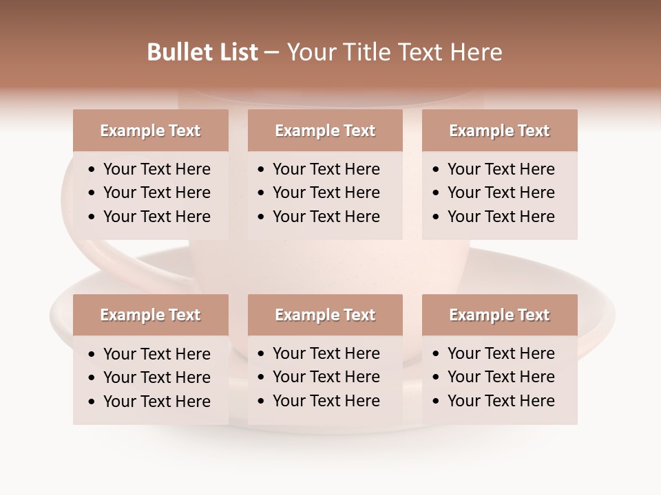 Isolated Pink Household Object PowerPoint Template