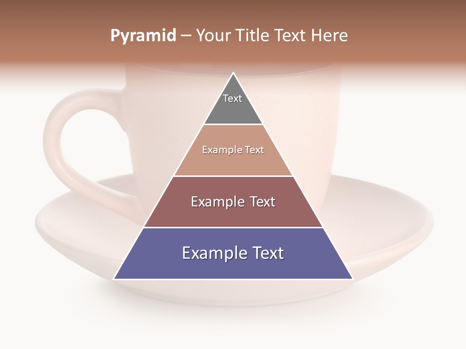 Isolated Pink Household Object PowerPoint Template