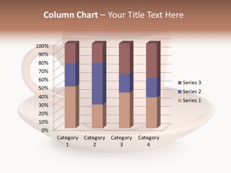 Isolated Pink Household Object PowerPoint Template