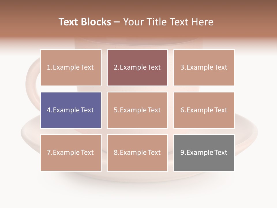 Isolated Pink Household Object PowerPoint Template