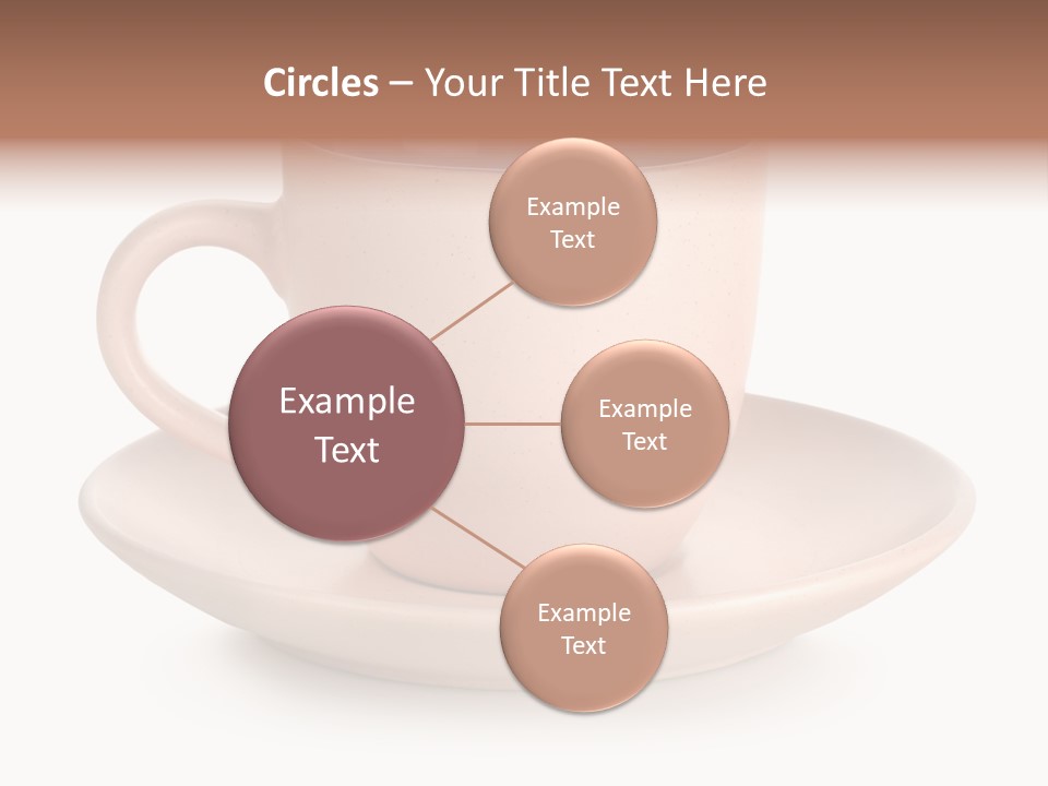 Isolated Pink Household Object PowerPoint Template