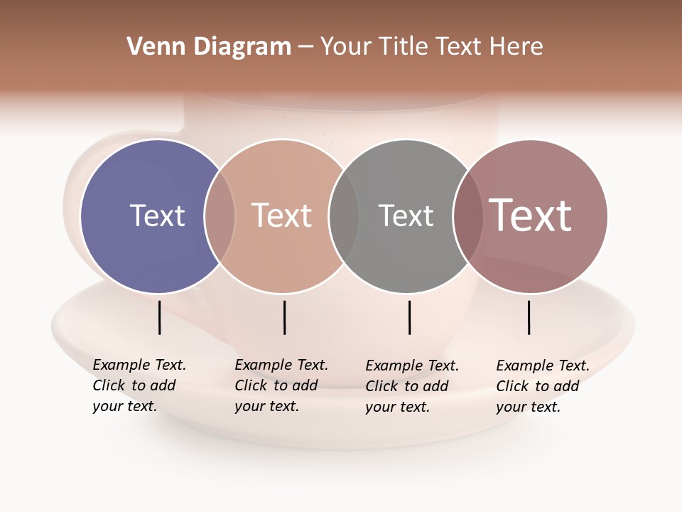 Isolated Pink Household Object PowerPoint Template