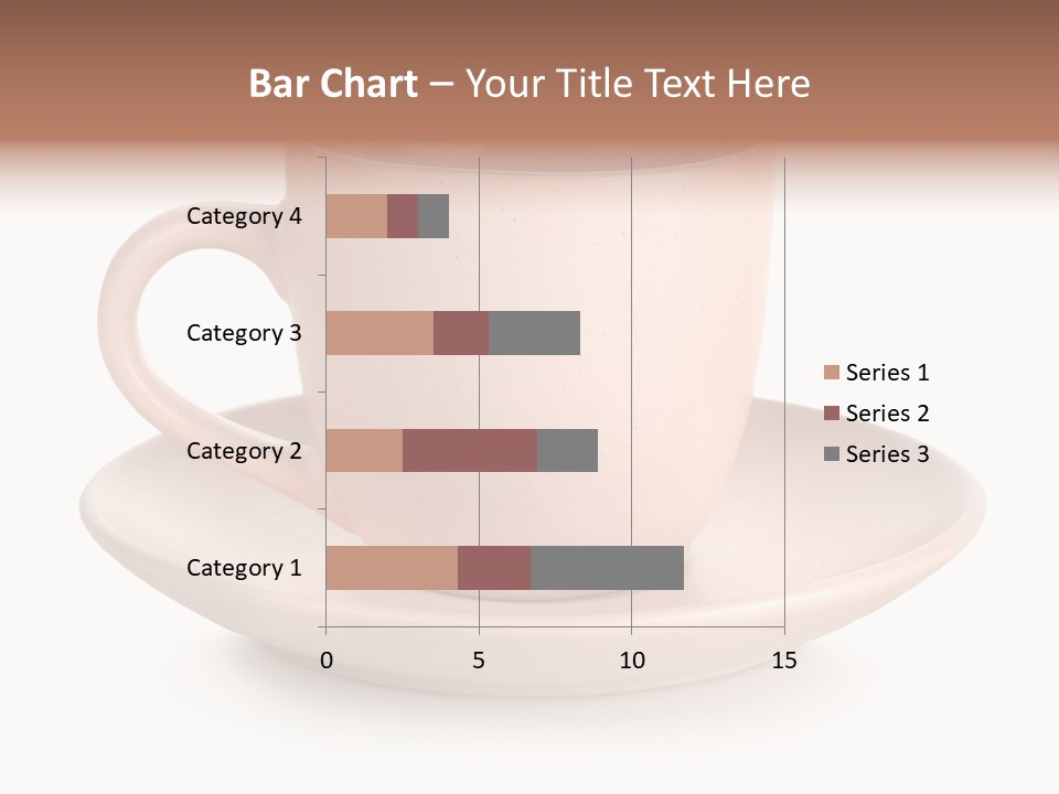 Isolated Pink Household Object PowerPoint Template