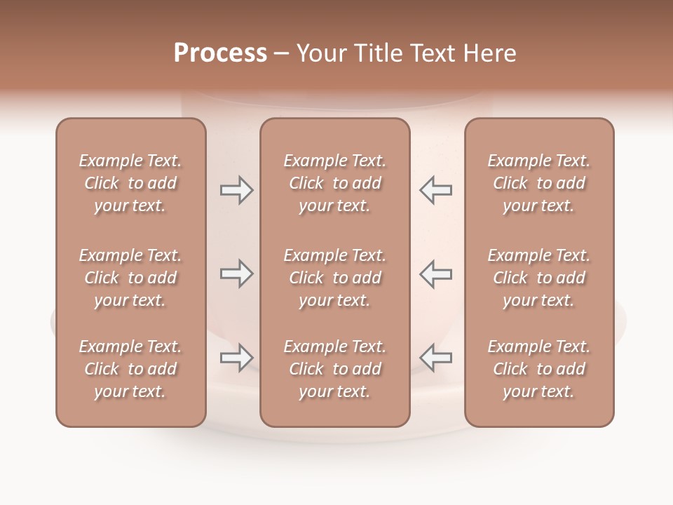 Isolated Pink Household Object PowerPoint Template