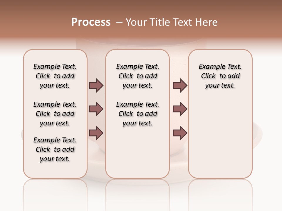 Isolated Pink Household Object PowerPoint Template