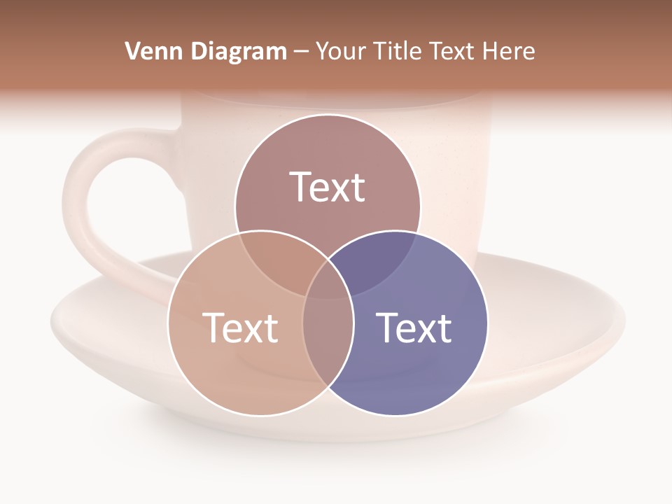 Isolated Pink Household Object PowerPoint Template