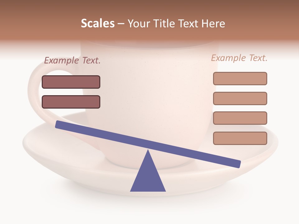 Isolated Pink Household Object PowerPoint Template