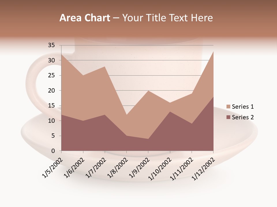 Isolated Pink Household Object PowerPoint Template