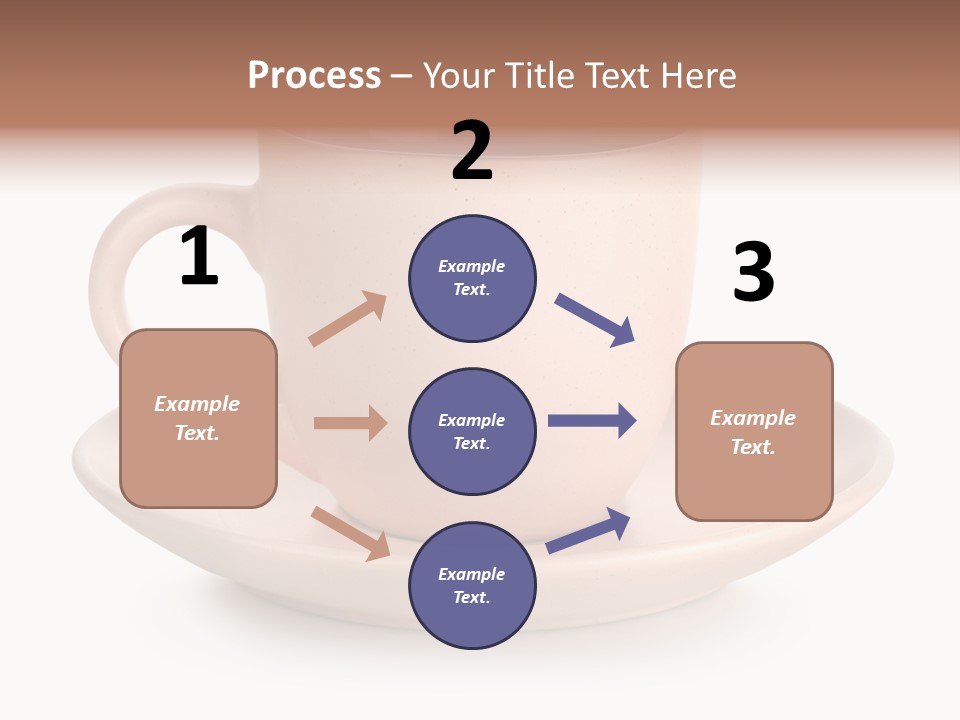 Isolated Pink Household Object PowerPoint Template