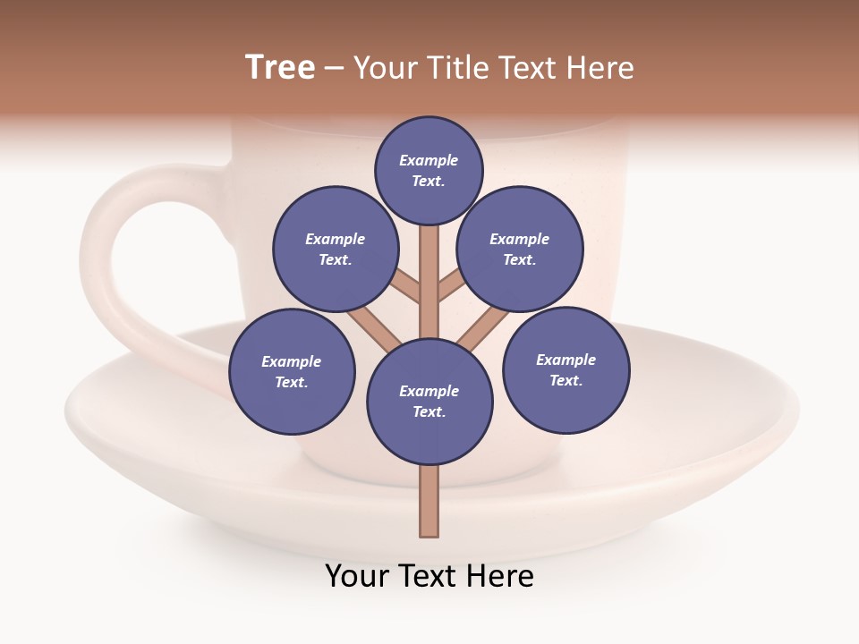 Isolated Pink Household Object PowerPoint Template