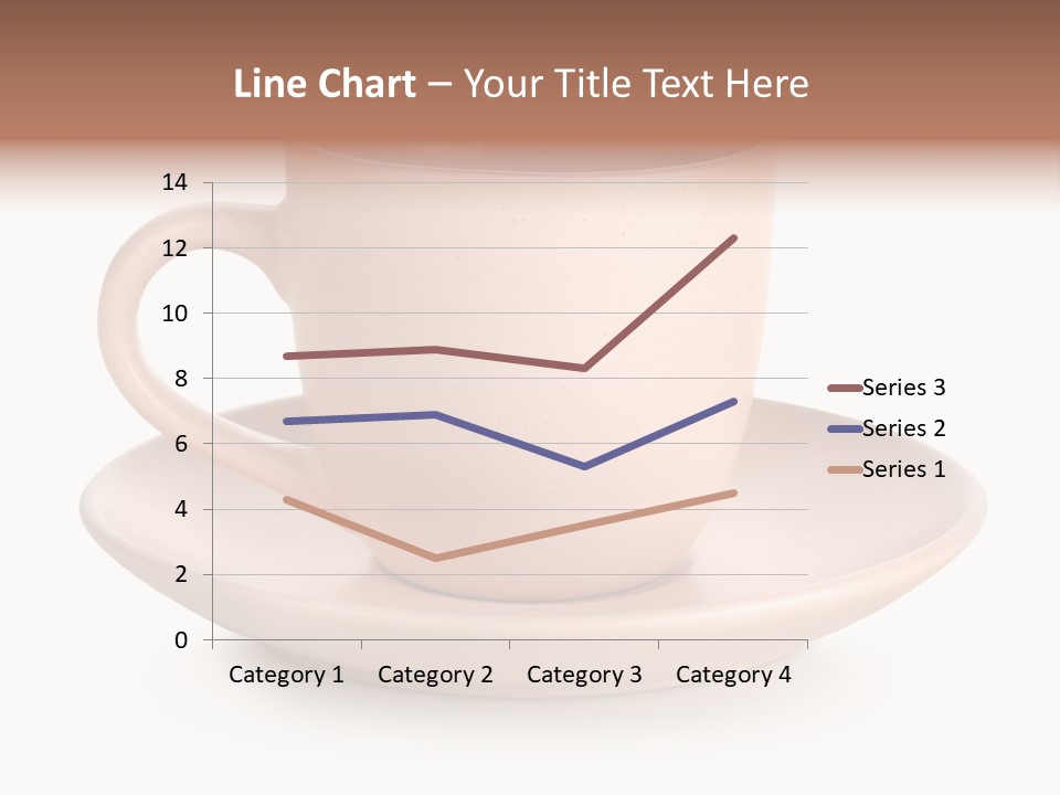 Isolated Pink Household Object PowerPoint Template