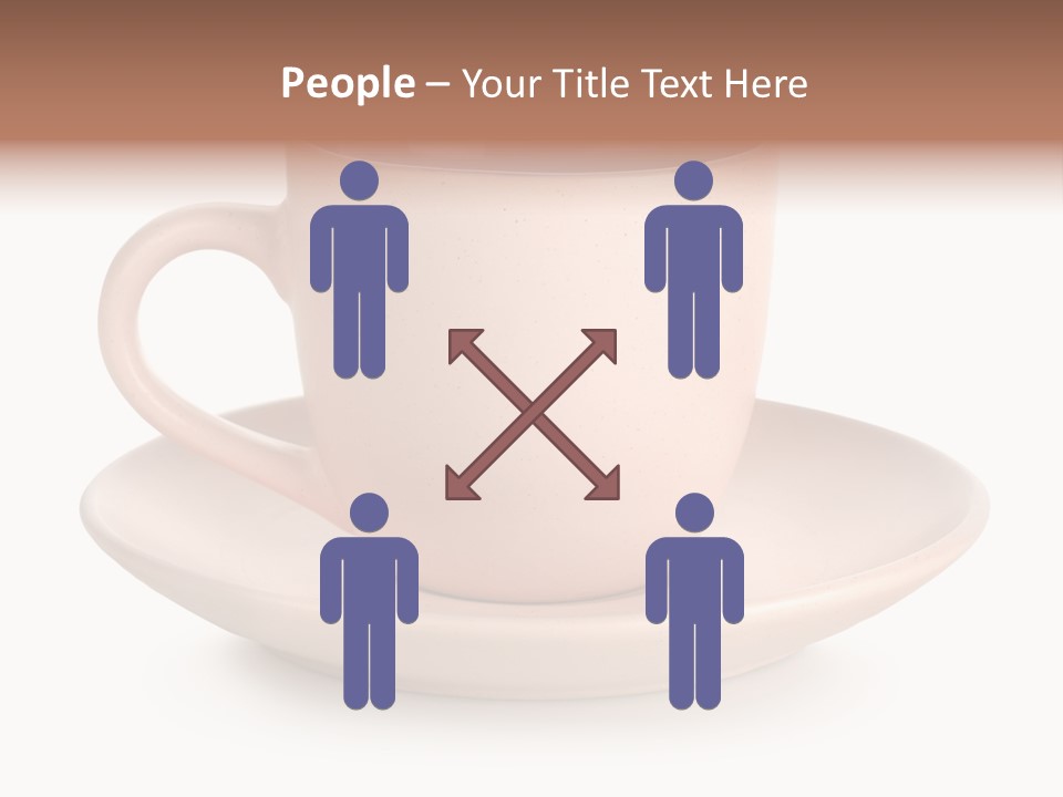 Isolated Pink Household Object PowerPoint Template