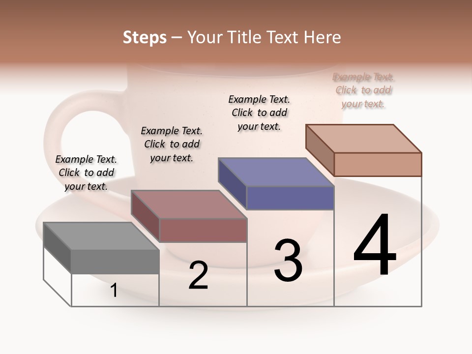 Isolated Pink Household Object PowerPoint Template