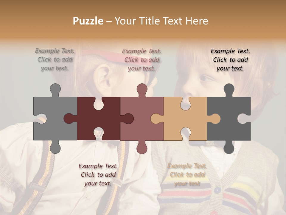 Caucasian Revival Photography PowerPoint Template