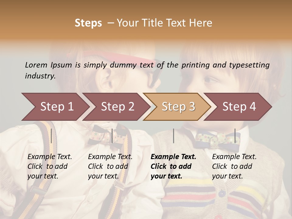 Caucasian Revival Photography PowerPoint Template