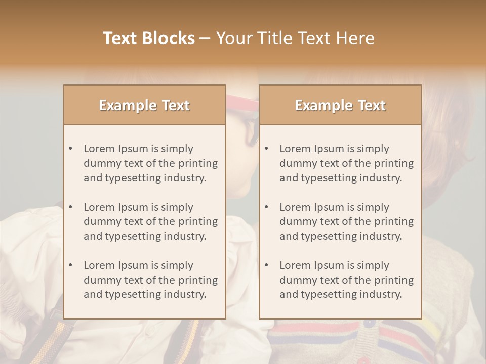 Caucasian Revival Photography PowerPoint Template