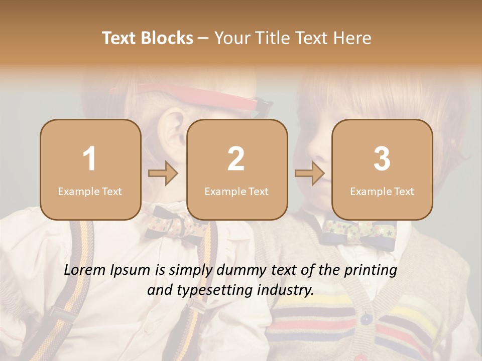 Caucasian Revival Photography PowerPoint Template