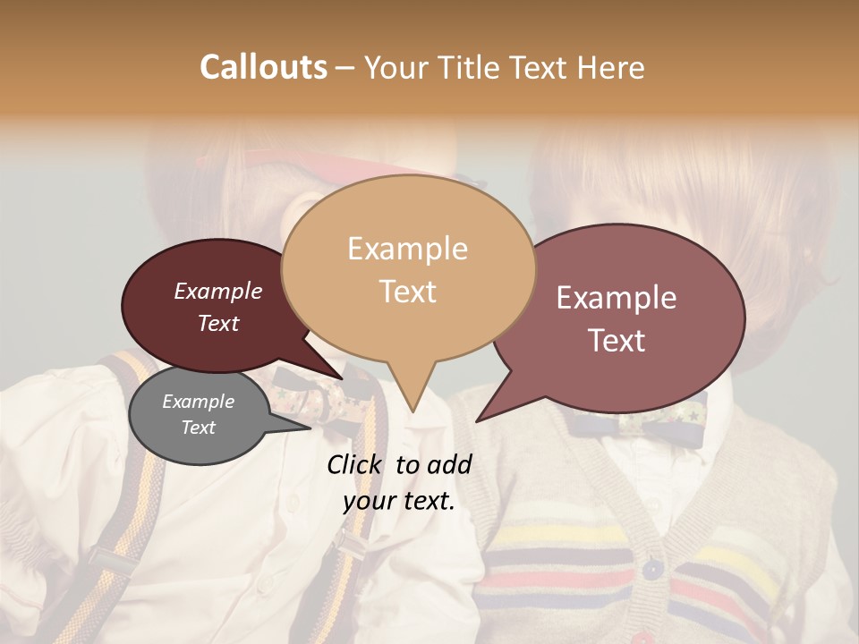 Caucasian Revival Photography PowerPoint Template