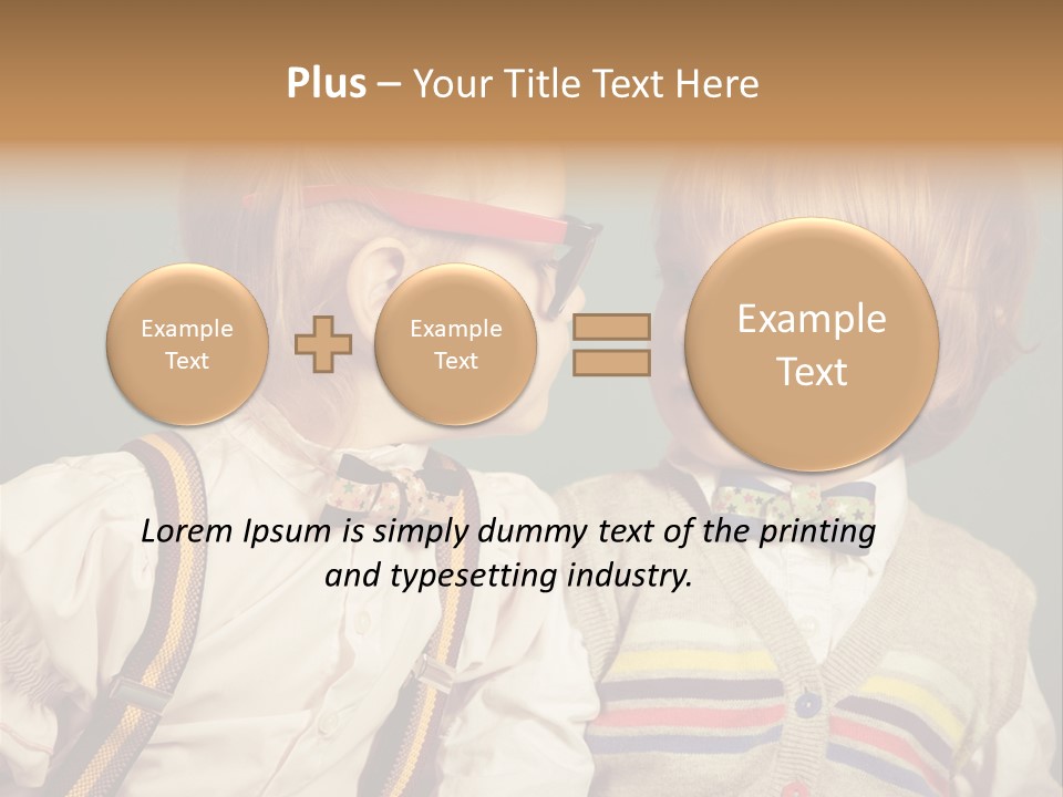 Caucasian Revival Photography PowerPoint Template