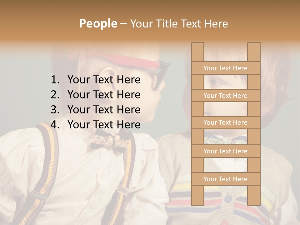 Caucasian Revival Photography PowerPoint Template