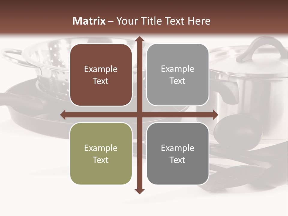 Lid Black Cooking PowerPoint Template