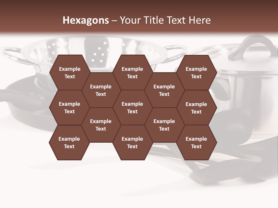 Lid Black Cooking PowerPoint Template