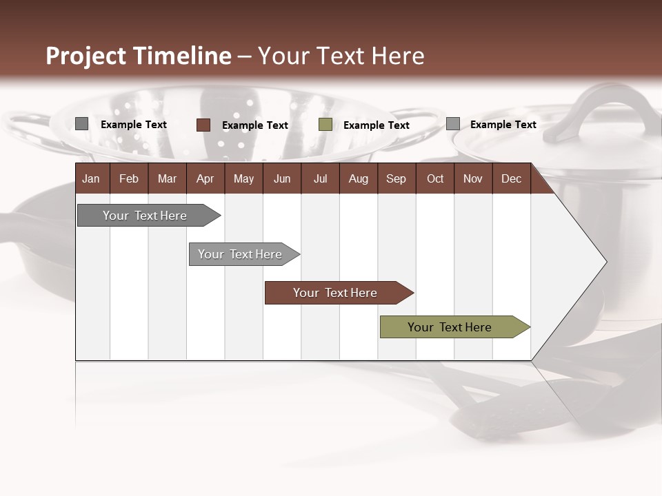 Lid Black Cooking PowerPoint Template