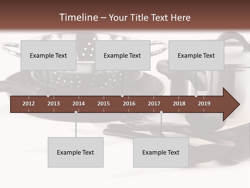 Lid Black Cooking PowerPoint Template