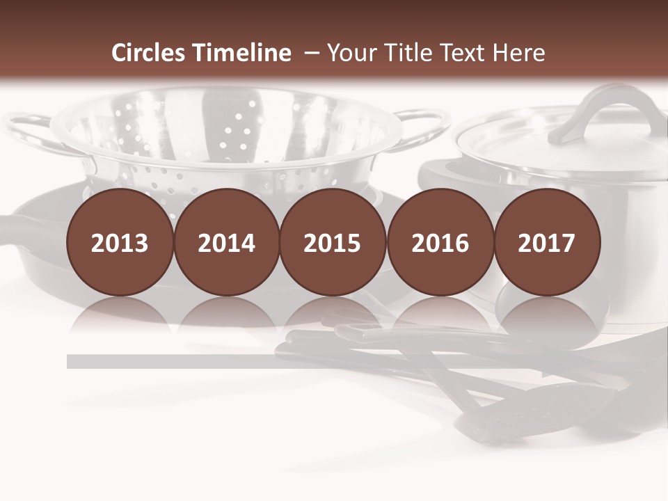 Lid Black Cooking PowerPoint Template