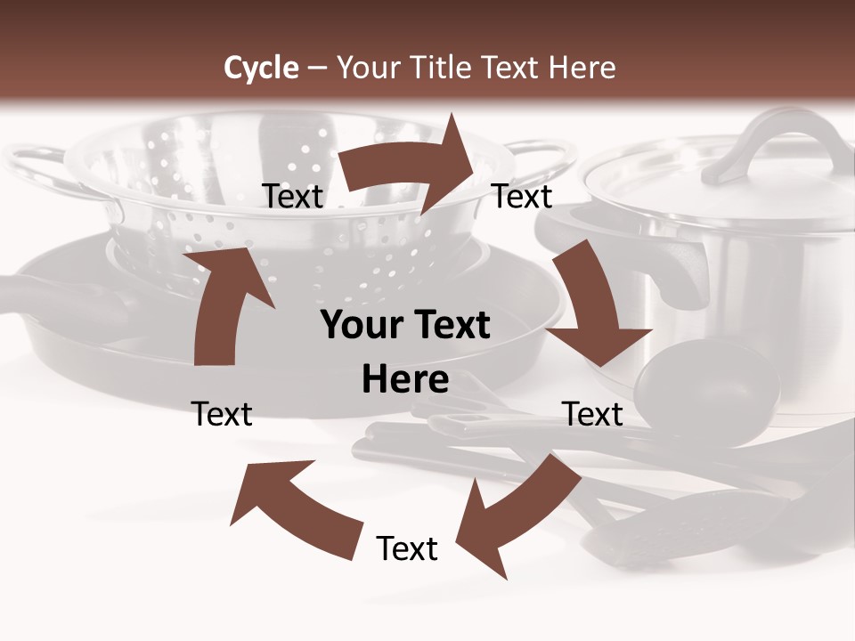 Lid Black Cooking PowerPoint Template