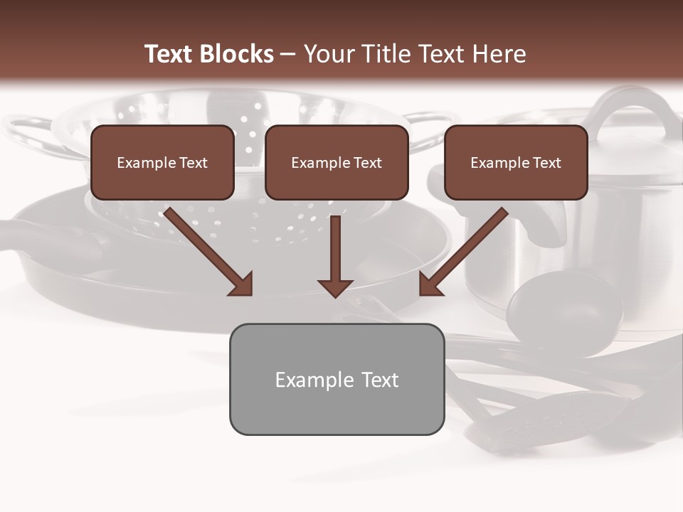 Lid Black Cooking PowerPoint Template