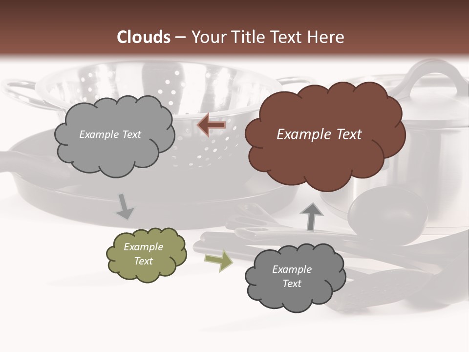 Lid Black Cooking PowerPoint Template
