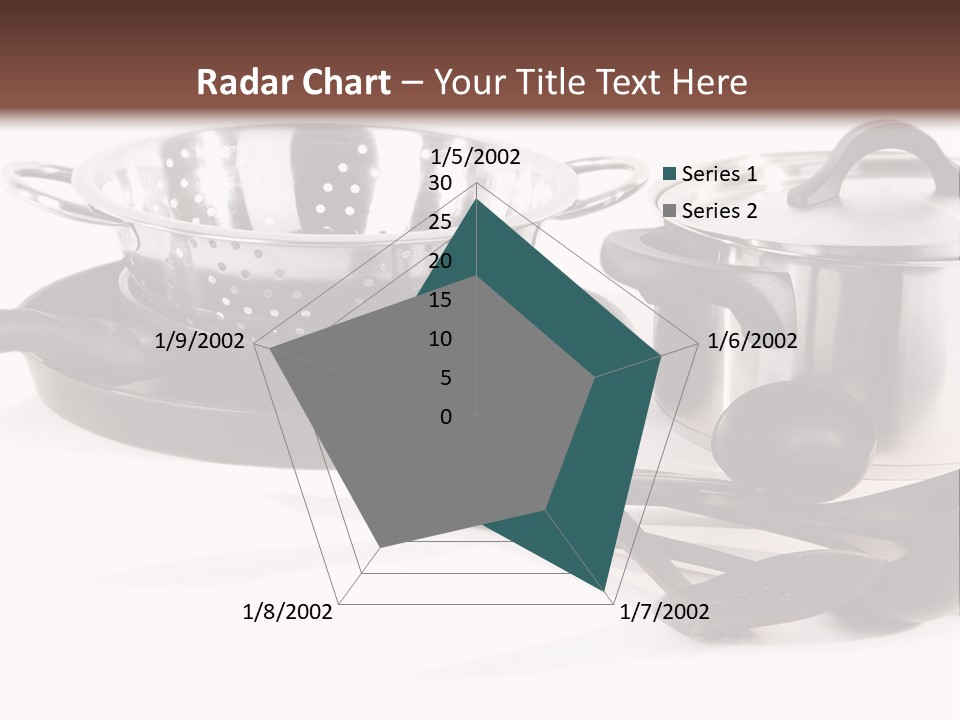 Lid Black Cooking PowerPoint Template