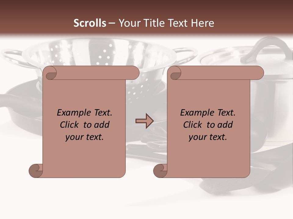 Lid Black Cooking PowerPoint Template