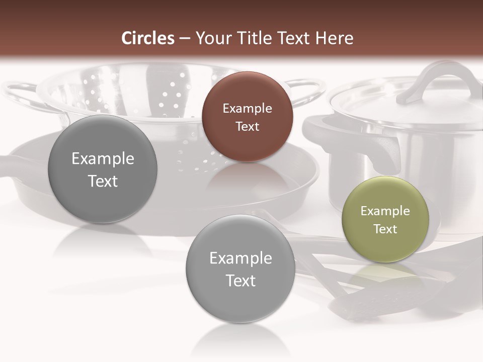 Lid Black Cooking PowerPoint Template