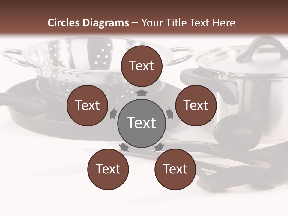 Lid Black Cooking PowerPoint Template