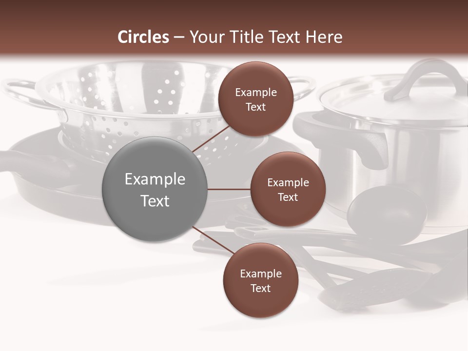 Lid Black Cooking PowerPoint Template