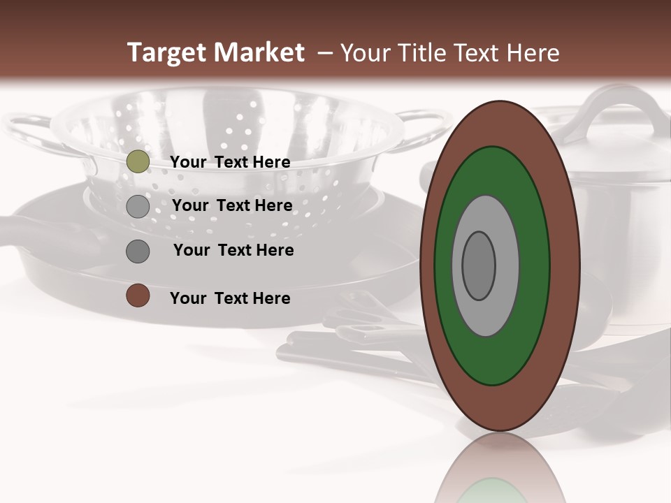 Lid Black Cooking PowerPoint Template