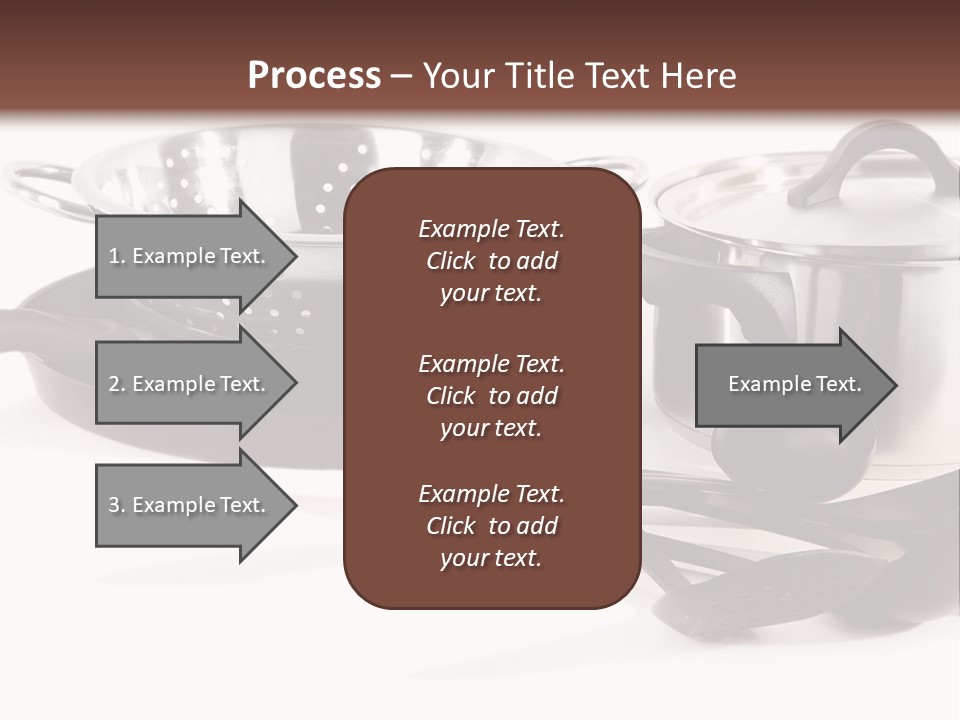 Lid Black Cooking PowerPoint Template