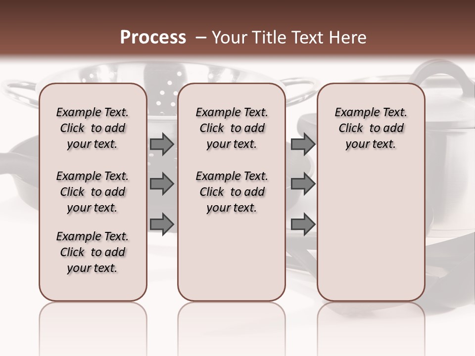 Lid Black Cooking PowerPoint Template