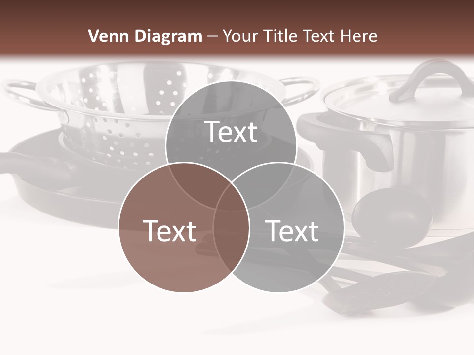 Lid Black Cooking PowerPoint Template